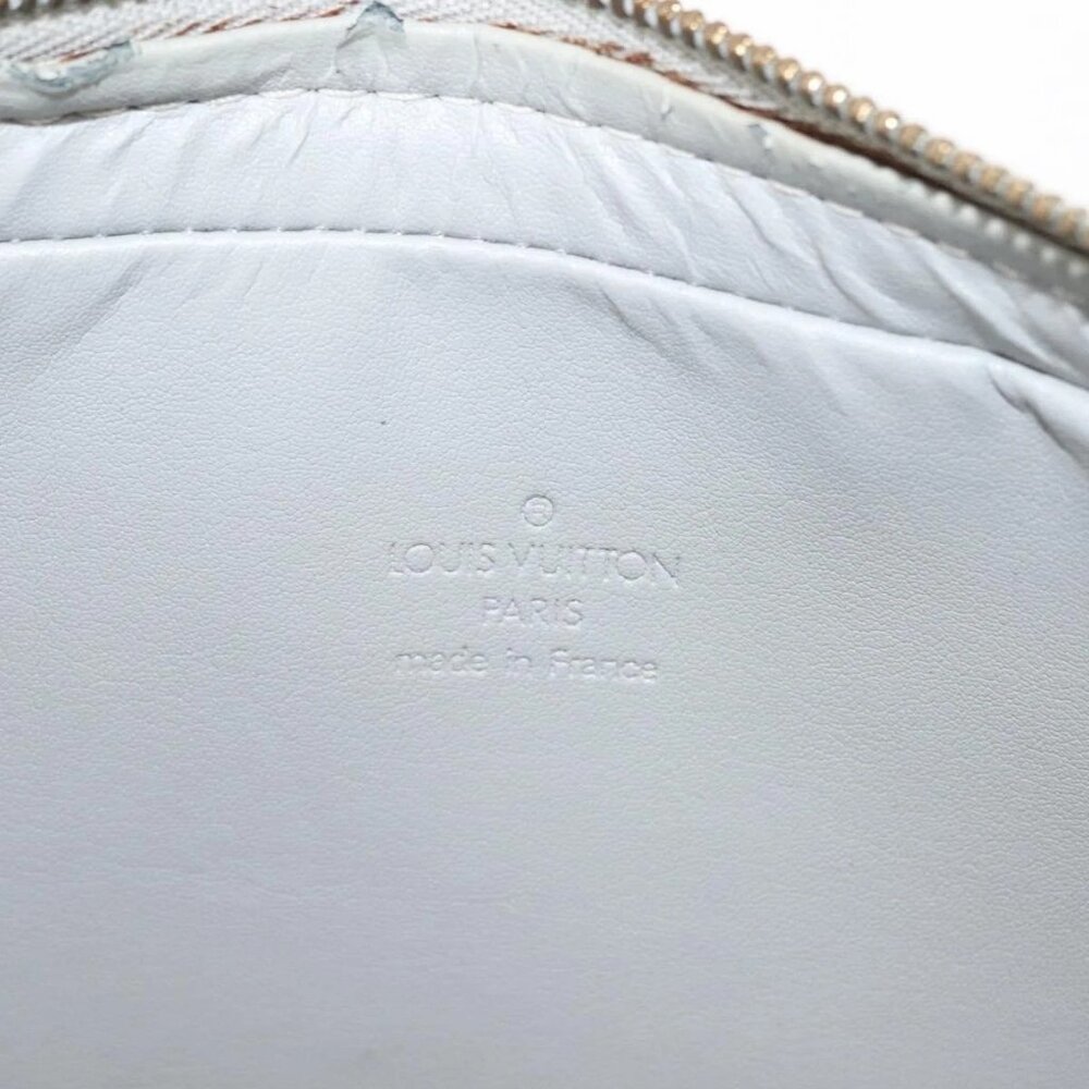 LOUIS VUITTON Monogram Vernis Fulton Waist bag Gris LV Auth - Picture 10 of 16